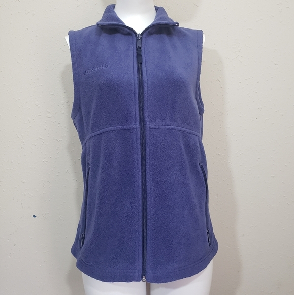 Columbia fleece vest size S purple - Picture 1 of 7